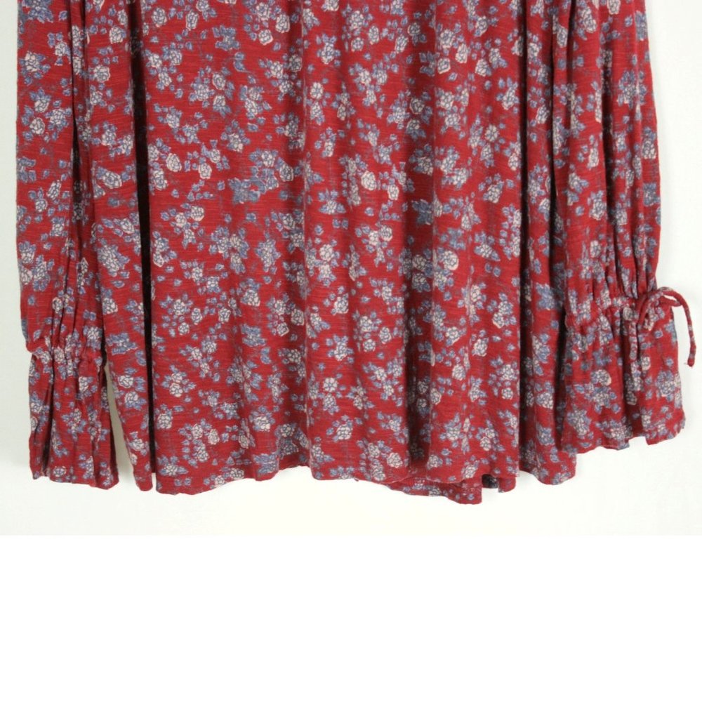 Plus Lucky Brand Floral A-Line Top Size 2X - Picture 10 of 11